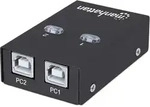 Manhattan 2-Port USB 2.0-Umschalter, 1 x USB-A-Port auf 2 x USB-B-Port,...