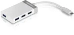 TRENDnet TUC-H4E 4-Port USB-C Mini Hub, Version v2.0R - Wei&szlig;