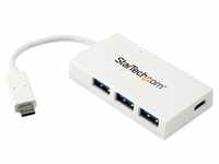 StarTech.com 4 Port USB-C Hub mit 1x USB-C- und 3x USB-A Anschlüssen (SuperSpeed 5