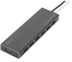 Digitus USB 3.0 Office Hub, 7-Port, USB 3.2 Gen 1 (3.1 Gen 1) Type-A, USB 3.2 Gen 1
