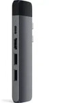 Satechi ST-TCPHEM, Thunderbolt 3, Grau, MicroSD (TransFlash), HDMI, RJ-45, USB 3.2