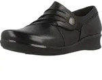 Zapatos Casual Mujer CLARKS HOPE ROXANNE COLOR Schwarz BLACK - Schwarz