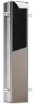 Emco asis plus WC-Modul - Unterputzmodell 15,4 x 80,3 cm, T&uuml;ranschlag links