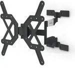 Hama TV-Wandhalterung FULLMOTION "Ultraslim", 165 cm (65"), Schwarz - Schwarz