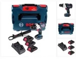 Bosch GSR 18V-110 C Akku Bohrschrauber 18V 110Nm Brushless ( 0615990L4S ) + 3x