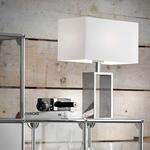 Villeroy & Boch Tischleuchte Shanghai 47cm Poliert, Wei&szlig;