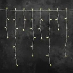 Konstsmide - LED Eisregen Lichtervorhang, 200 bernsteinfarbene Dioden,