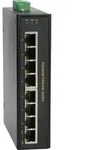 LevelOne IFP-0801 Industrial 8-Port Fast Ethernet Switch - Schwarz