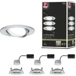 Paulmann LED Einbauleuchte Nova Basisset schwenkbar - Silber