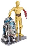 Metal Earth C-3PO & R2-D2, Bausatz, 14 Jahr(e), Metall