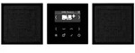 Jung DABLS2SW Smart Radio DAB+ Set Stereo - Schwarz