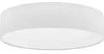 EGLO Deckenlampe Pasteri, 3 flammige Deckenleuchte Modern, Wohnzimmerlampe aus Textil