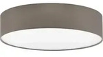 EGLO Deckenlampe Pasteri, 3 flammige Deckenleuchte Modern, Wohnzimmerlampe aus Textil