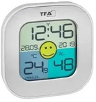 Digitales Thermo-Hygrometer mit Komfortzonen FUN 30.5050.54 silber TFA Dostmann -