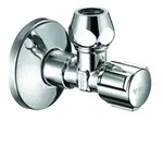 Schell Eckventil 1/2"x12mm Schubros. u.selbstdich.Gewinde, 1 Stk. - Silber