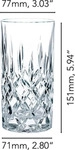 NACHTMANN 101418 NOBLESSE Longdrinkglas 6er Set - Wei&szlig;