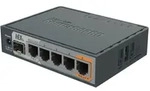 RB760IGS - hEX S mit Dual-Core 880 MHz CPU, 256 MB RAM, 5x LAN, SFP