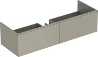 Geberit 500348001, Geberit Waschtischunterschrank Xeno2 139,5x35x47,3cm, m 2 L, lack.