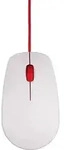 Raspberry Pi SC0165, Beidh&auml;ndig, Optisch, USB Typ-A, Rot, Wei&szlig; - Rot/Wei&szlig;