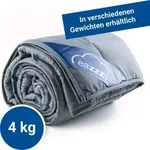Genius eazzzy Gewichtsdecke 135 x 200 cm (4kg) f&uuml;r Erwachsene und Kinder gegen