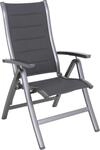 2er Set Royal Garden Richmond Klappstuhl Aluminium/Polyester Iron Grey/Anthrazit