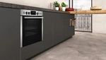 Neff E2CCH7AN0, Medium, Elektrischer Ofen, 71 l, 71 l, Integriert, Schwarz, Edelstahl
