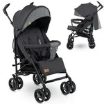 Lionelo Irma buggy klein zusammenklappbar reisebuggy mit liegeposition Schwarz -