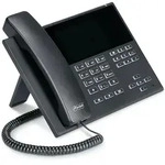 Auerswald COMfortel D-400, Analoges Telefon, Kabelgebundenes Mobilteil, Schwarz -