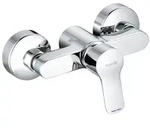 KLUDI PURE&EASY Brause-Einhandmischer, Wandmontage, chrom, 378410565