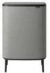 Brabantia Bo Touch Bin Hi 60l mit Kunststoffeinsatz Wei&szlig; - Transparent