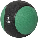 GORILLA SPORTS&reg; Medizinball - 2kg Gewichte, mit griffiger Oberfl&auml;che, aus Gummi,