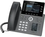 Grandstream Networks GRP2616, IP-Telefon, Schwarz, Kabelgebundenes Mobilteil, Im