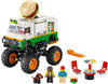 LEGO 31104 Creator 3in1 Burger-Monster-Truck, Geländewagen oder Traktor,...