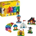 LEGO 11008 Classic Bausteine &ndash; Bunte H&auml;user, Konstruktionsspielzeug f&uuml;r Kinder ab