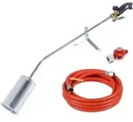 ROTHENBERGER Industrial Anwaermbrenner RoMaxi Eco | 5 m Gasschlauch, 4 bar Regler 