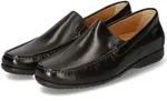 Sioux Slipper Gion Herren Glattleder SchwarzGr&ouml;&szlig;e:8 - Schwarz - 42