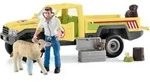 Schleich 42503 - Tierfiguren Farm World - Tierarztbesuch auf dem Bauernhof - Bunt