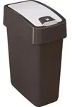 keeeper Abfalleimer "magne" 45 Liter anthrazit / wei&szlig; - Wei&szlig;