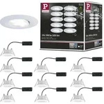 Paulmann LED Einbauleuchte Calla Basisset schwenkbar - Wei&szlig;