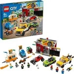 LEGO 60258 City Tuning-Werkstatt mit Spielzeugautos, Bausteine, Abschleppwagen,...
