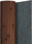 Homestyle4u Paravent Raumteiler 145x250 Bambus Trennwand Sichtschutz Braun...