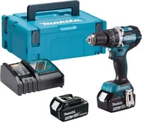Makita DHP484RFJ, Makita DHP484, Elektrischer Schraubendreher, Pistolengriff, 1/2",