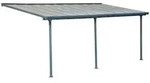 Palram - Canopia Aluminium Terrassen&uuml;berdachung Feria Anthrazit 295x610x305 cm -