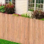 vidaXL Bambuszaun 100&times;400 cm - Braun