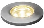 Konstsmide Bodeneinbauspot LED klein 6er-Basis-Set Edelstahl, 3000K, 6x5lm, 6x2,16W,