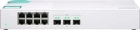 QNAP QSW-308S, QNAP QSW-308S, Unmanaged, Gigabit Ethernet (10/100/1000) Wei&szlig;