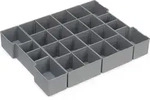 L-BOXX 6000010098, Einsatz-Set, Grau, Kunststoff, L-BOXX 102