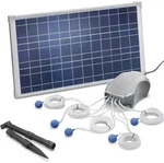 esotec Solar Teichbel&uuml;fter 25W 5x 120l/h Teichpumpe Bel&uuml;fterpumpenset 101076