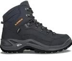 LOWA Renegade GTX Mid, M&auml;nnlich, Erwachsener, Schwarz, Blau, Grau,...