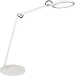Regina - Fabas Luce, wei&szlig;e, verstellbare Tischlampe - integrierte 9-W-Touch-LED,